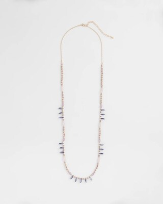 Dainty Beaded Single Strand Necklace