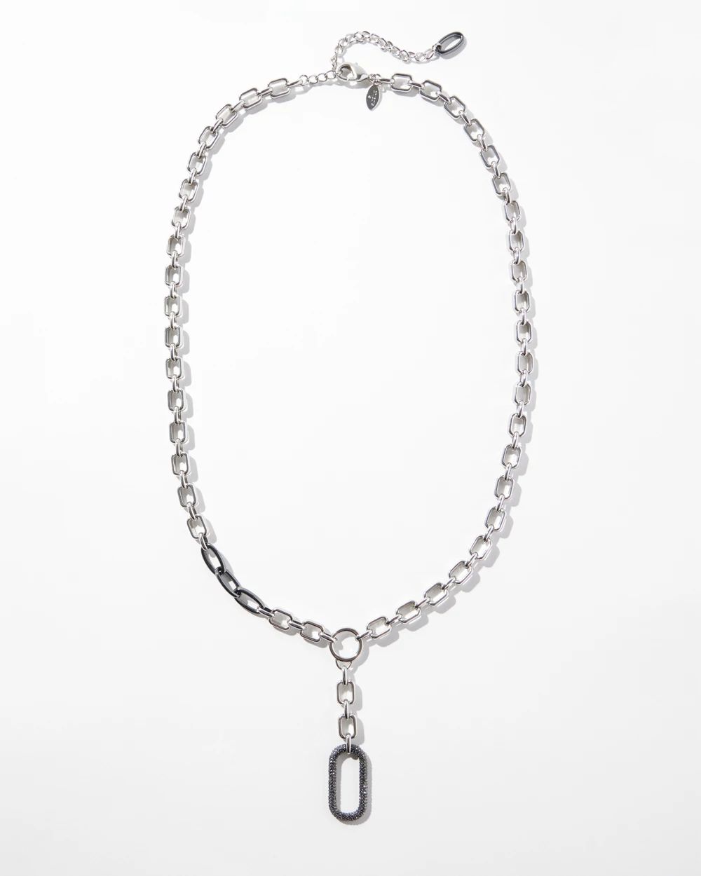 Pavé Y-Necklace