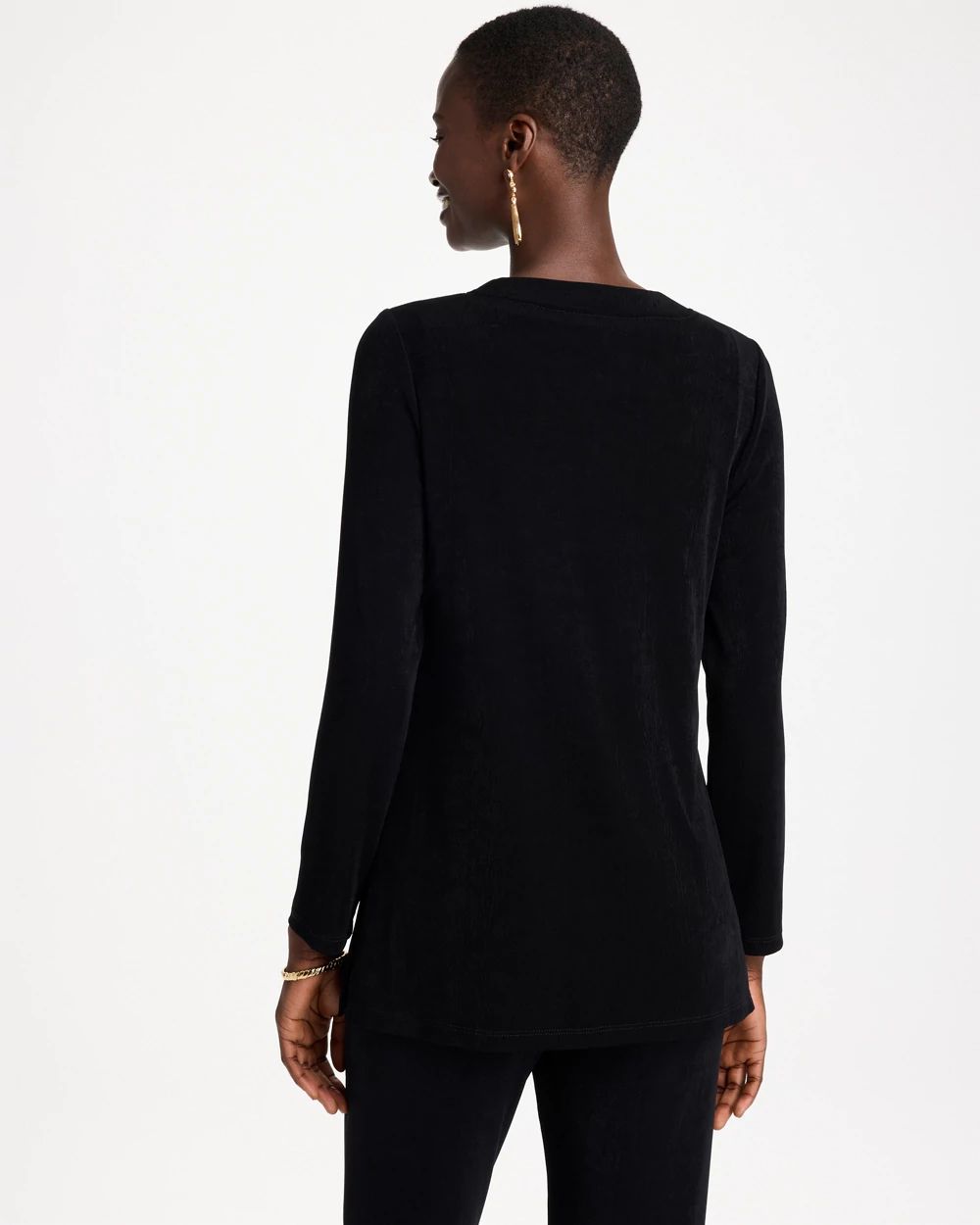 Travelers™ Collection Scoopneck Shirt Jacket