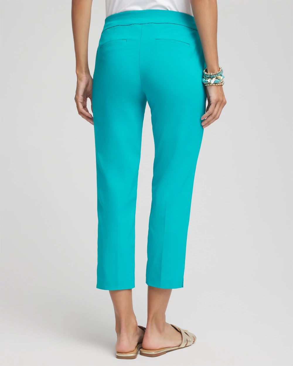 Brigitte™ Pull-On Slim Cropped Pants