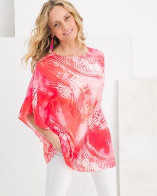 Tie Dye Poncho