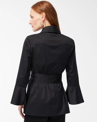 Black Label Poplin Tunic