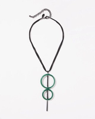 Green Quartz Pendant Necklace