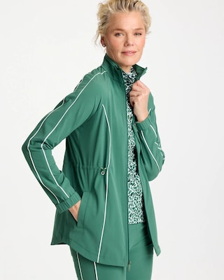 Zenergy® UPF Piping Anorak Jacket click to view larger image.