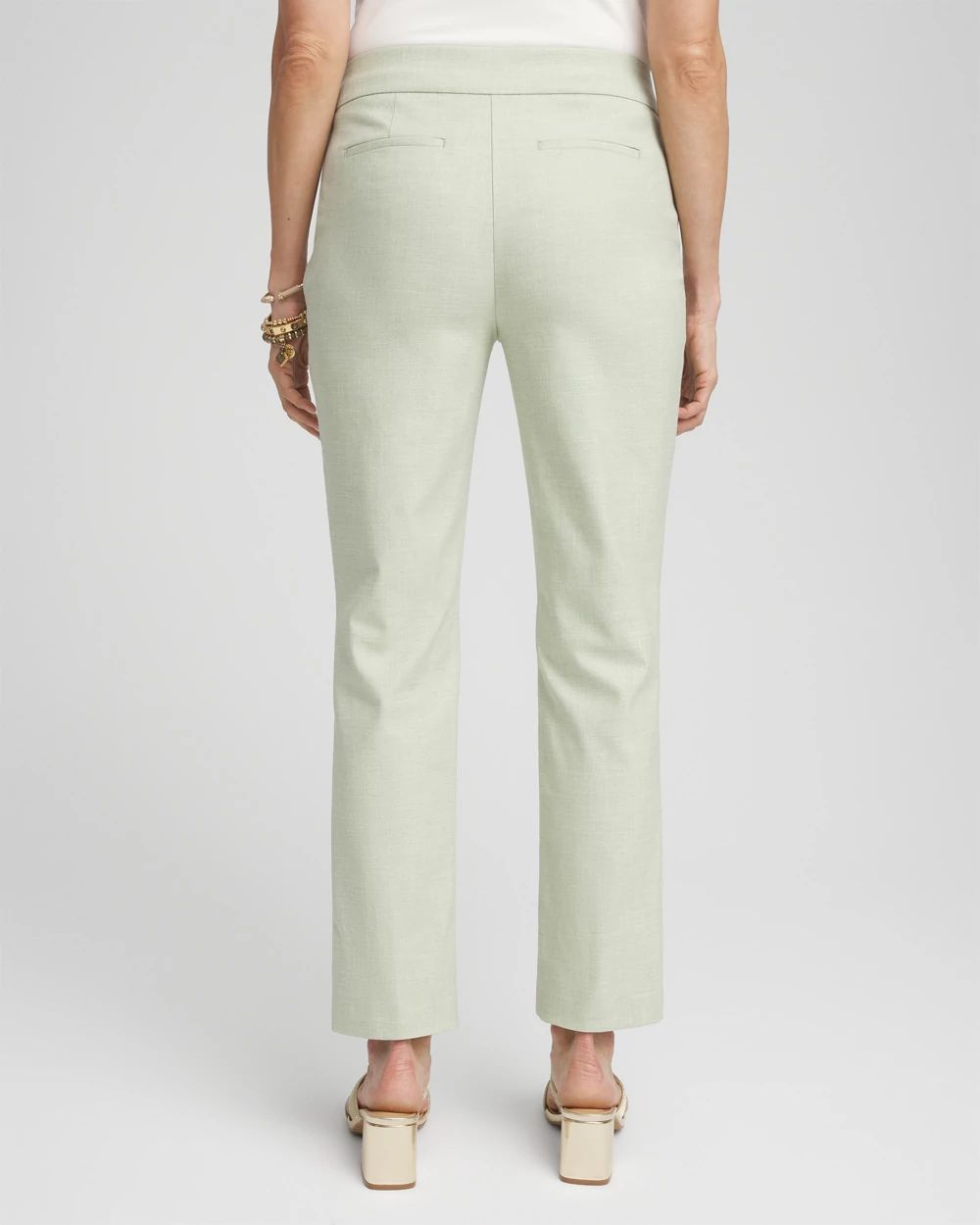 Brigitte™ Crosshatch Ankle Pants