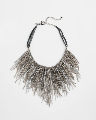 Fringe Bib Necklace