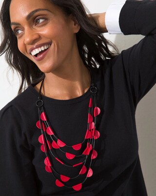 Adjustable Leather Necklace