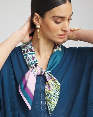 Paisley Square Scarf click to view larger image.