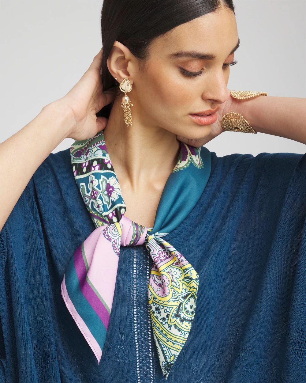 Paisley Square Scarf