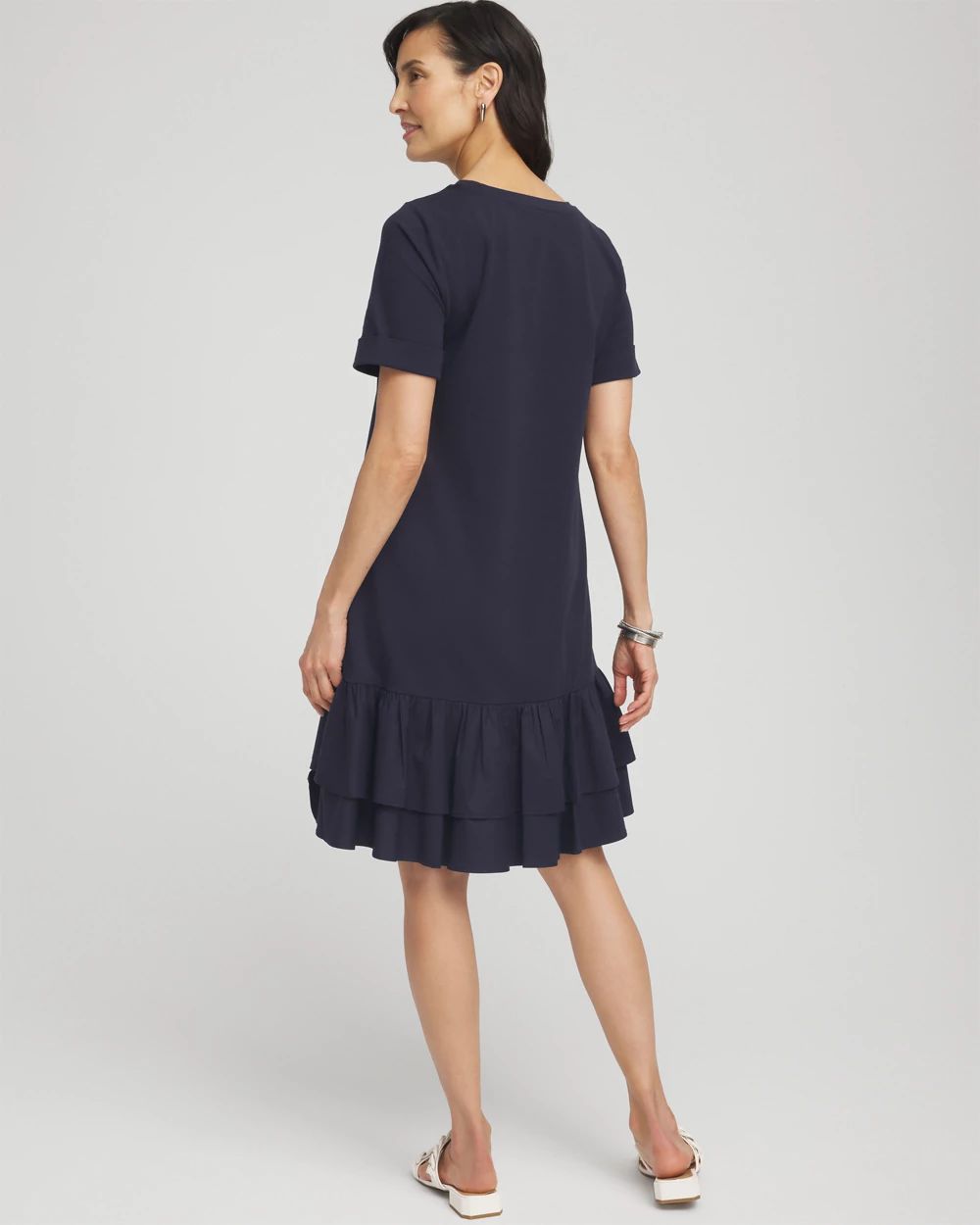 Tiered T-Shirt Dress click to view larger image.