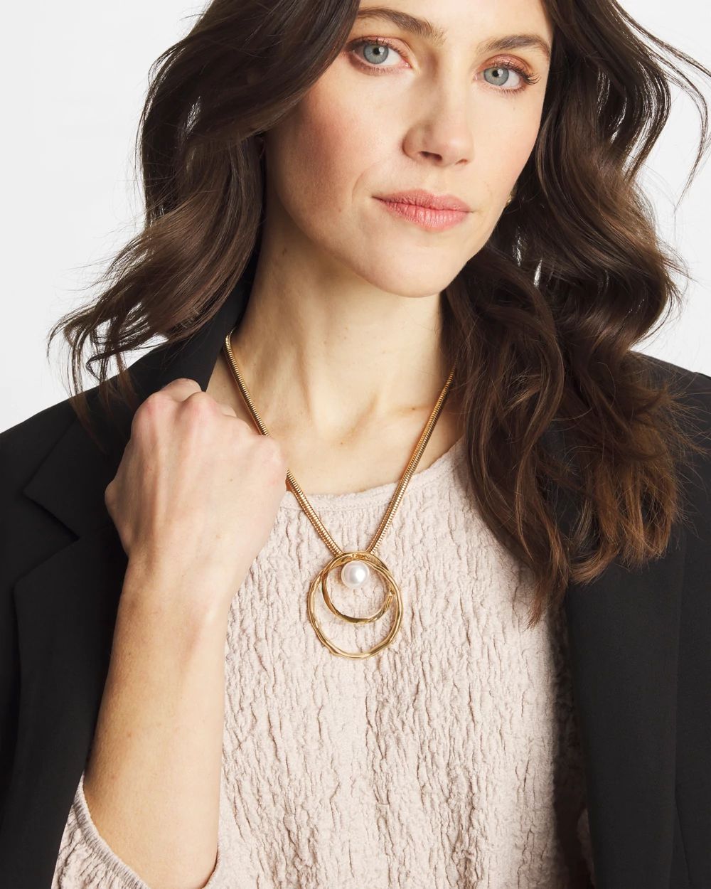 Pearl and Gold Pendant