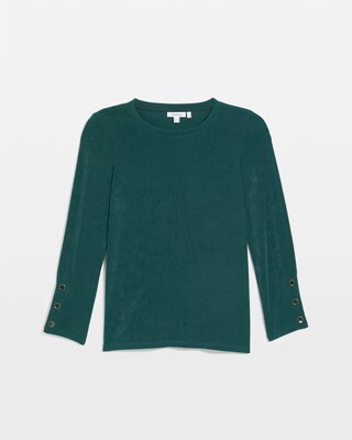 Travelers™ Button Sleeve Layering Top