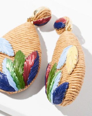 Floral Drop Earrings