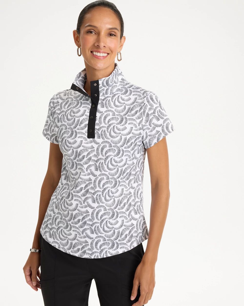 Zenergy® UPF Cap-Sleeve Polo