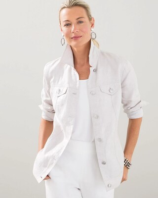 Linen Foil Jacket