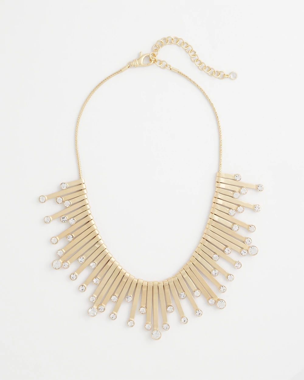 Chico’s Originals Gold Slice & Gem Bib