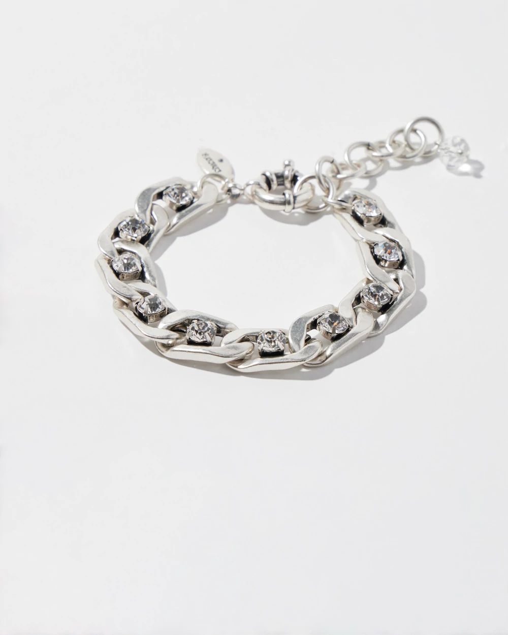 Silver Tone Chain Bracelet