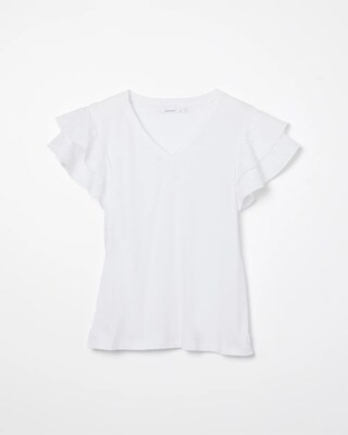 Zenergy UPF Neema Flutter Sleeve Tee
