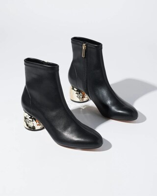 Faux Leather Boots