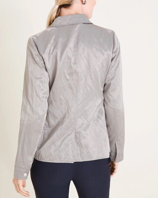 Textured Metallic Jacket