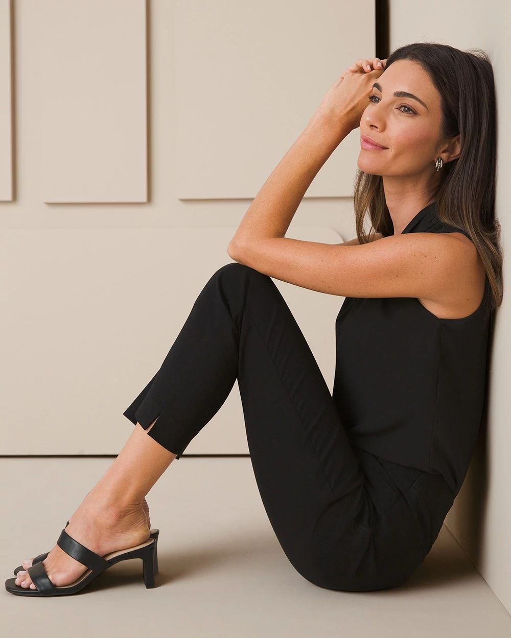 So Slimming Brigitte Slim Ankle Pants