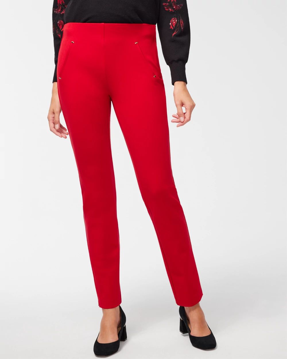 Juliet Slim Trim Detail Pants