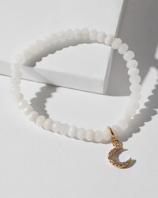 Moon Drop Off Stretch Bracelet