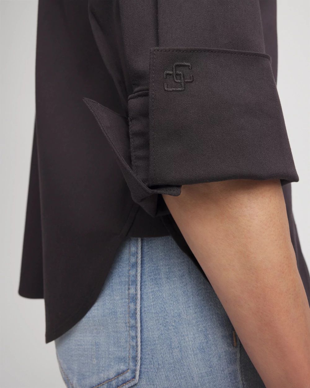 3/4 Sleeve Stretch Shirt click to view larger image.