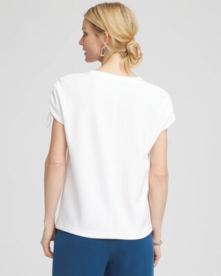 Zenergy® Scuba Cap Sleeve Tee click to view larger image.
