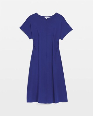 Fit and Flare Cinched Waist Dress click to view larger image.