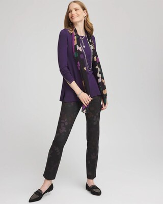 Embellished Crew Neck Sweater Tunic click to view larger image.
