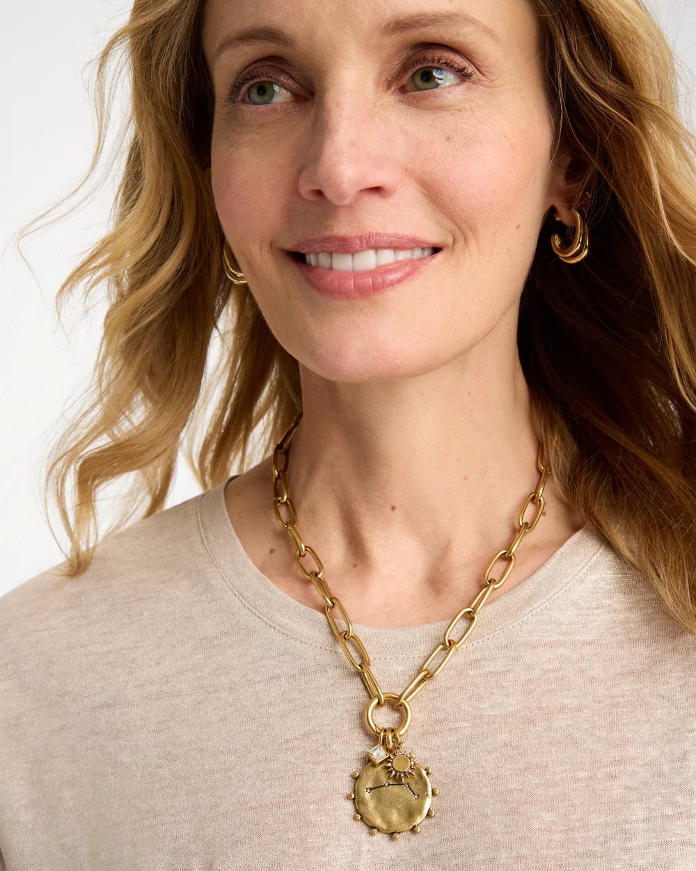 Aries Zodiac Charm Pendant