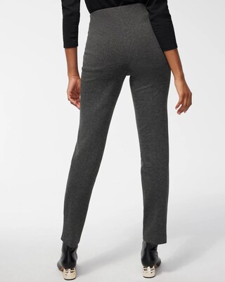Juliet Ponte Jacquard Ankle Pants