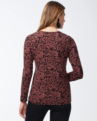 Touch of Cool Paisley Layering Tee