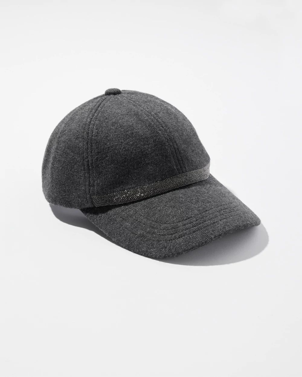 Cashmere Blend Baseball Cap