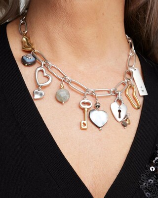 Valentine's Day Charm Necklace