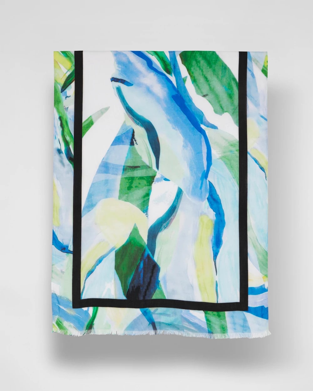 Blooming Brush Oblong Scarf