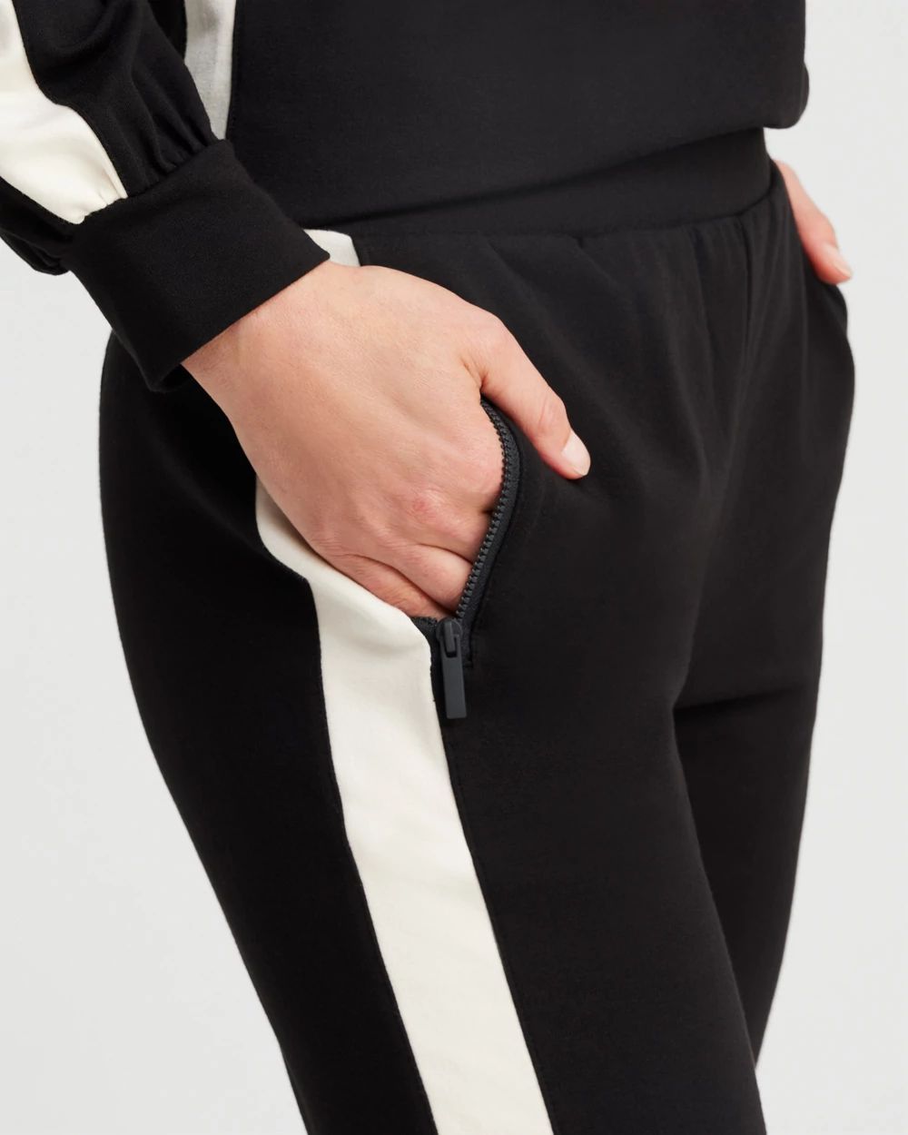 Zenergy® French Terry Inset Pants