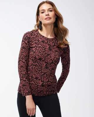 Touch of Cool Paisley Layering Tee