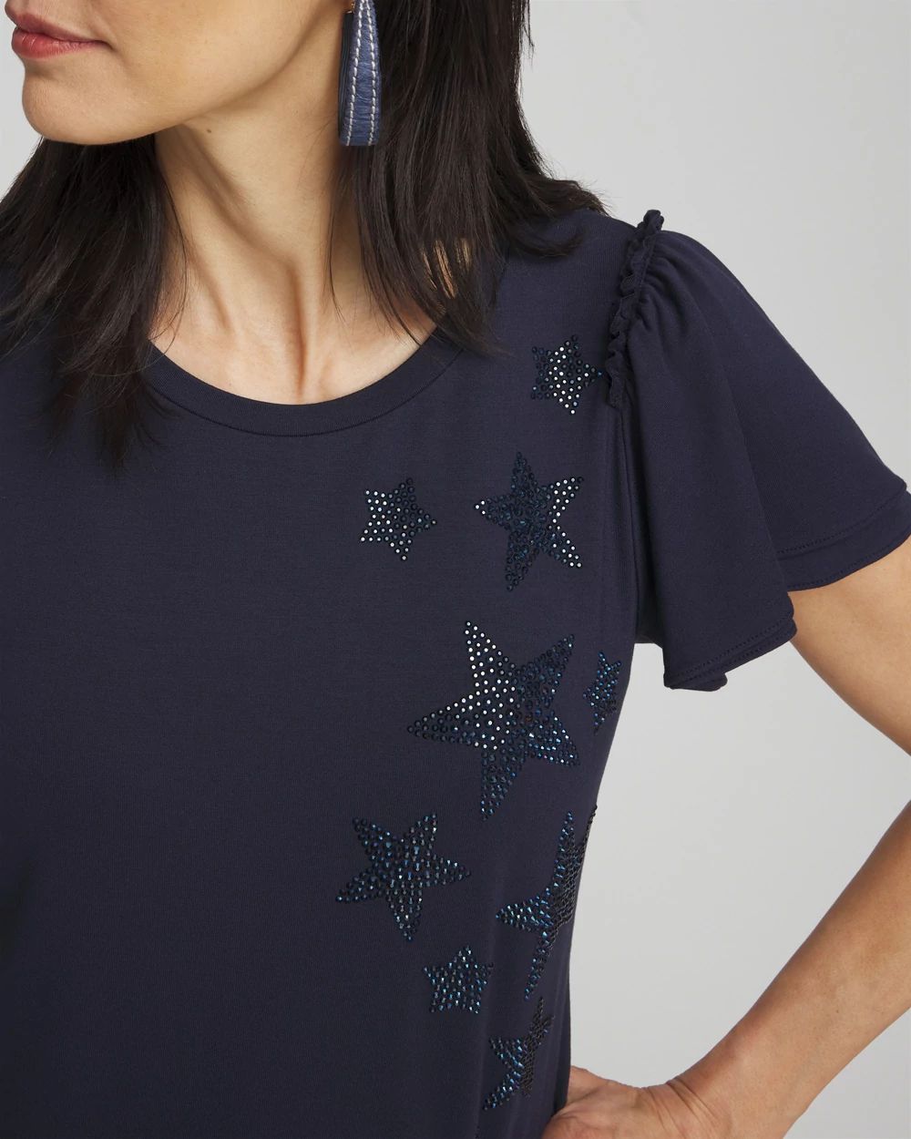 Embellished Star Tee