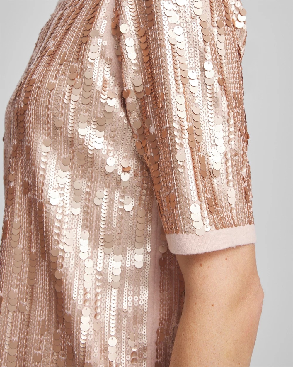 Sequin Pullover Sweater