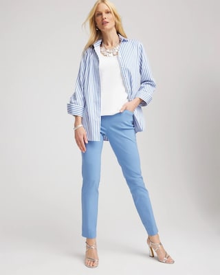 Brigitte™ Slim Pull-On Ankle Pants click to view larger image.