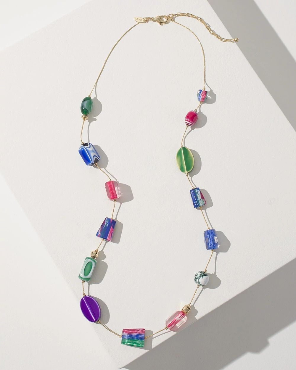 Beaded Single Strand Necklace