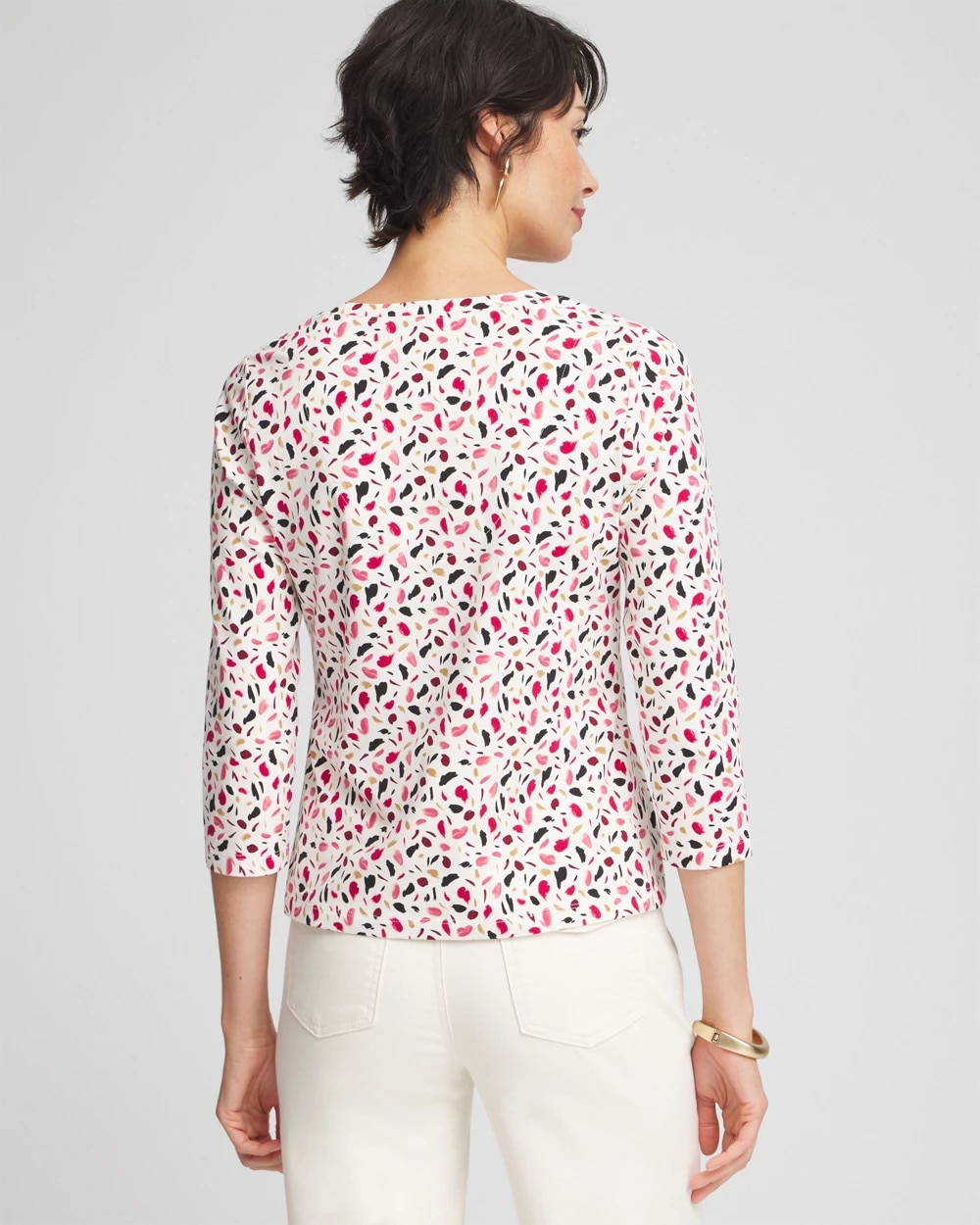 Spots 3/4 Sleeve Perfect Tee