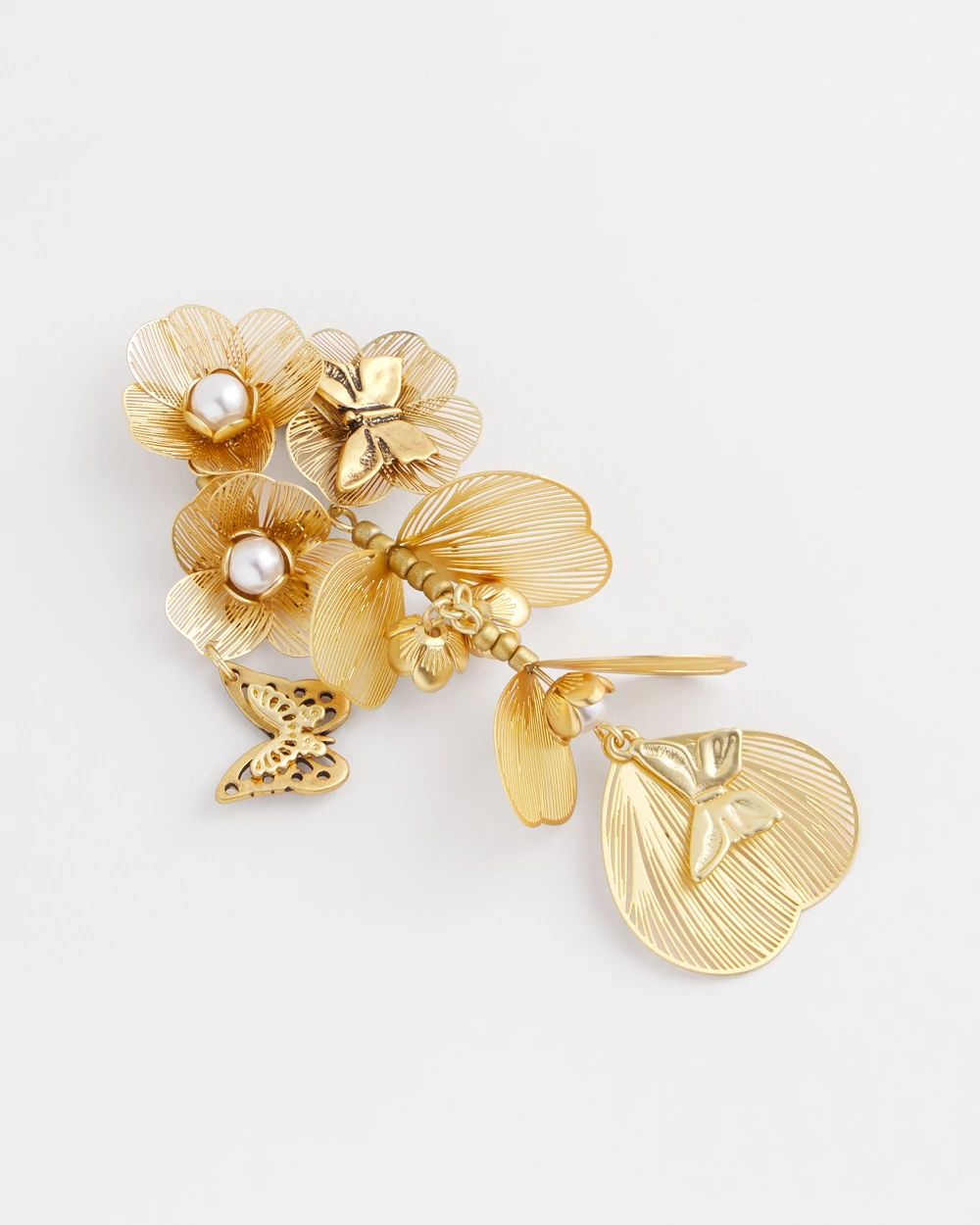 Statement Butterfly Filigree Earrings