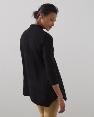 Mock Neck Tunic Sweater
