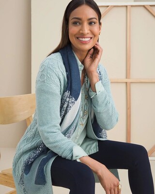 Cable-Stitch Cardigan