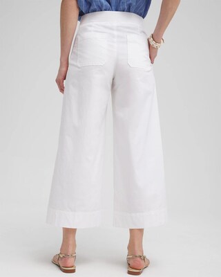 Poplin Culotte Pants click to view larger image.