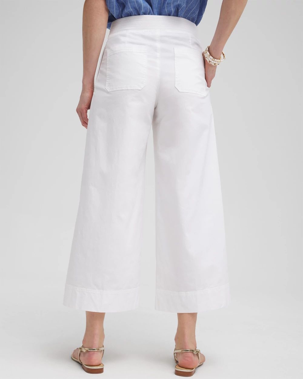 Poplin Culotte Pants