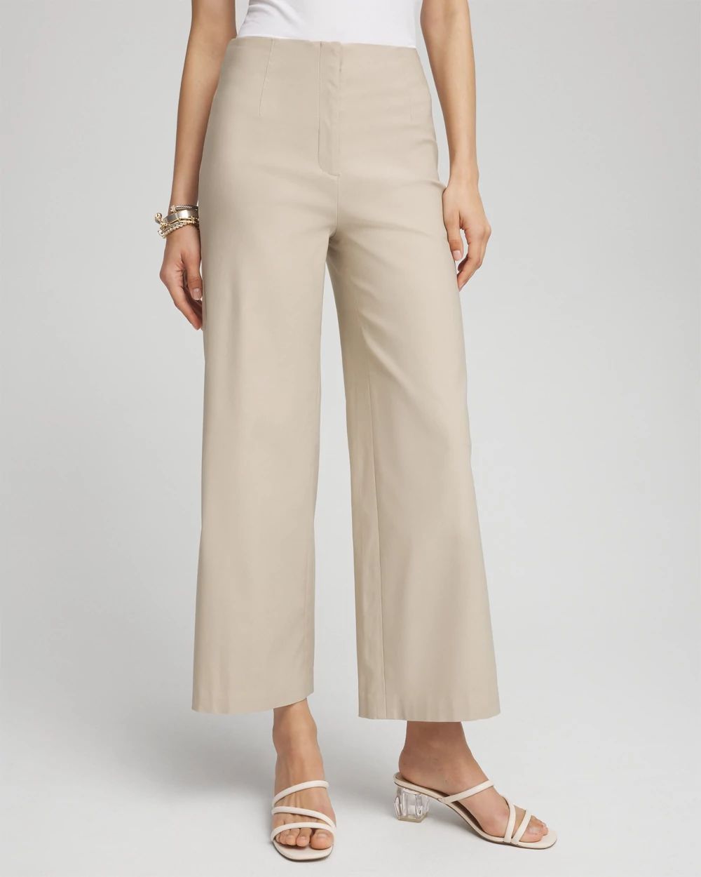 Black Label™ Wide Leg Cropped Pants